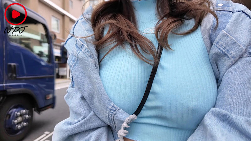 【中出し】 能天気ノーブラ散歩 乳特化柔々Gを思う存分揉んで吸う激烈ピ...