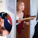 【中出し】 扉の向こうは寝取られ真っ最中！夫が行ったら即ご近所不倫！行ってきますのキスをしてラブラブだと思っていたウチの嫁がまさか不倫中だったとは… 『FANZA』