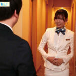 【中出し】 チェックアウトまでの時短性交 ベッドメイキングに訪れた人妻美女ホテルスタッフを口説き手を出してしまいました… 「どうやら彼女は欲求不満らしい。」 明里つむぎ 『FANZA』