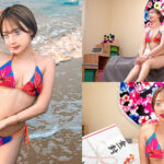 【中出し】 『水着ギャル限定イキ我慢選手権！ウーマナイザーに20分間耐えたら賞金GET』最強マシーンVS凄潮ギャル☆余裕からの即堕ちで潮吹きジェットが止まらない！ダダ洩れマ○コに生チンファックの罰ゲームで濃厚中出し2連発♪【街角素人モニタリング♯かれん♯25歳】 『FANZA』