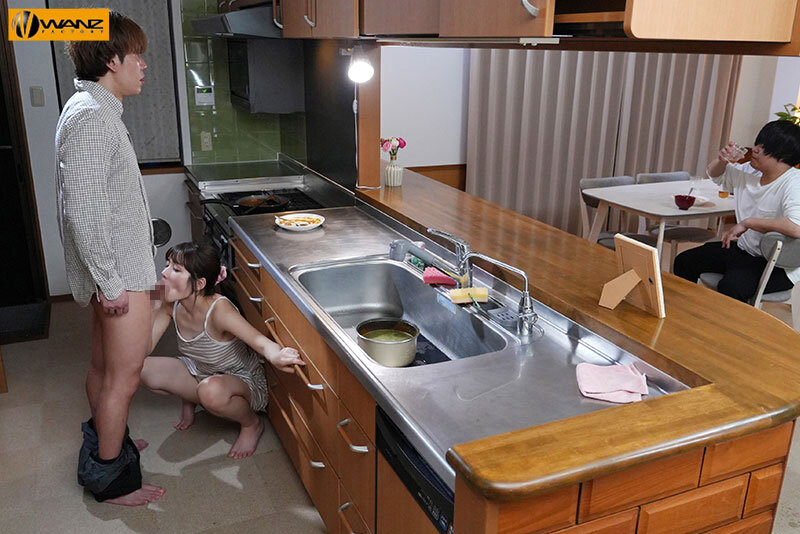 【中出し】 朗らか兄嫁の無防備ノーブラ巨乳を覗いているのがバレて怒りの...