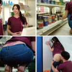 【中出し】 デカ尻で無意識に誘惑する欲求不満パート人妻と時短バック中出し不倫しまくったボク。 白峰ミウ 『FANZA』