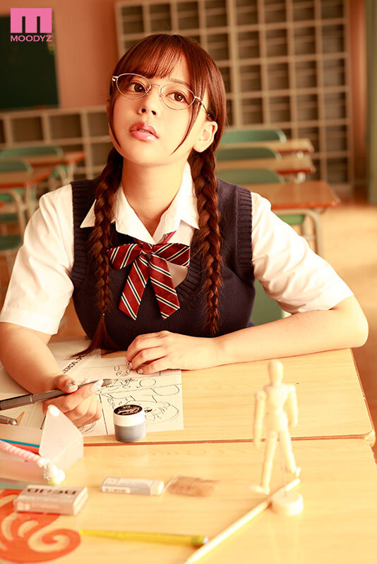 【中出し】 エロ漫画研究部 作画資料のために地味メガネ巨乳部員に肉棒モ...