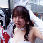 【中出し】 渋谷のハロウィンで見つけたパリピが挑戦！巨乳の彼女が何をされても我慢できれば100万円ノーリアクションゲーム！神乳バニーちゃん 『FANZA』