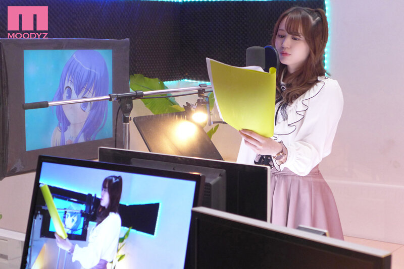 【中出し】 エロゲ声優募集で来た新人が恥ずかしがって超小声なので…アフ...