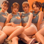 【中出し】 SNSの広告に釣られてパーソナルジムに入会したら… 透けパン美巨尻ド淫乱トレーナー達のスパルタ教育でザーメンを根こそぎ搾り取られた僕！ 椿りか 末広純 天馬ゆい 天月あず 『FANZA』