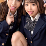 【中出し】 よだれをた～っぷり飲ませてくれる制服美少女のとろっとろベロちゅう唾液性交 有栖舞衣/菊池はる 『FANZA』