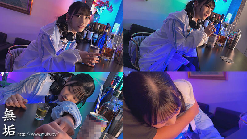 【中出し】 BARで出会った仕事終わりのコンカフェ嬢と ベロ酔い店内3...