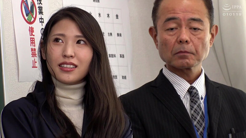 【中出し】 羞恥！新任女教師が学習教材にされる男子校の性教育生徒の目の...