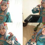 【中出し】 受け身なオタクおじさんを笑顔で気持ちよくしてくれる ニコニコ筆おろし・潮吹かせ神対応コスプレイヤー 雫月心桜 『FANZA』