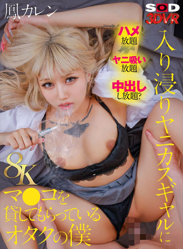 【中出し】 【VR】【8K】入り浸りヤニカスギャルにマ●コを貸してもら...