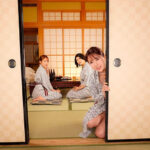 【中出し】 【VR】【Fitch高画質8K肉感VR】 めちゃ欲求不満のほろ酔い巨乳妻3人と民宿で相部屋！ 波多野結衣 菊乃らん 推川ゆうり 『FANZA』