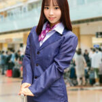 【中出し】 大手航空会社勤務の美人CA（キャビンアテンダント）が童貞チ○ポをノーハンドフェラ早漏改善！気品が溢れる一流のおもてなしフェラで暴発大量射精ごっくん→即フル勃起！元気すぎる童貞チ○ポを放っておけないCAはそのまま筆おろし中出しTAKE OFF 『FANZA』