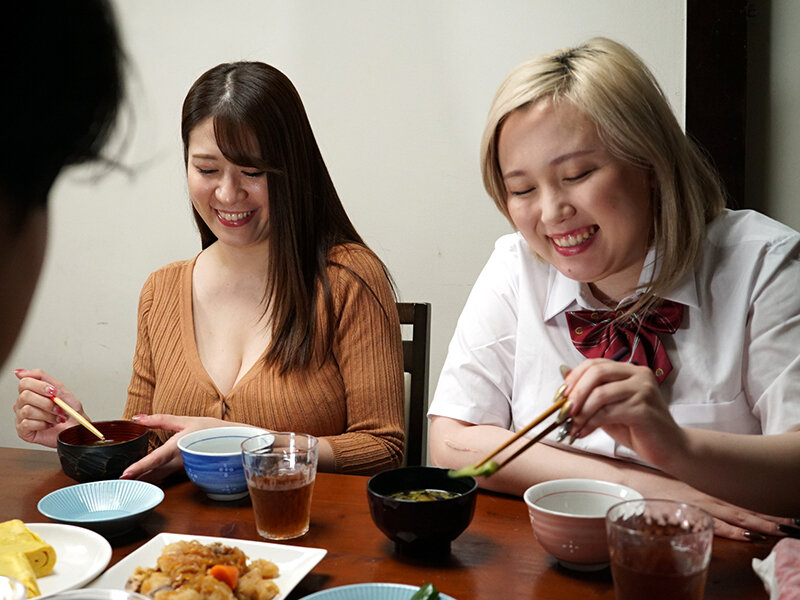 【中出し】 痴女られパイズリおっぱい親子丼ハーレム 田舎に引っ越してき...