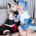 【中出し】 恥もかき捨てた体長140cm台ちっぱい美少女達のハメ狂う4Pオフパコ乱交 W大量潮吹き相互ビチャイキ中出しぶっかけ絶頂！！ 皆月ひかる 冬愛ことね 『FANZA』