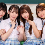 【中出し】 完全主観！顔面最強美少女J系達にパンチラ挑発＆誘惑され、めちゃくちゃ射精しまくった僕 西元めいさ・北岡果林・胡桃さくら・逢沢みゆ 『FANZA』