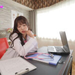 【中出し】 囁き淫語で誘惑してくる馬乗り痴女医のお下品クリニック 新井リマ 『FANZA』