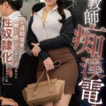 【中出し】 女教師痴●電車 「毎朝通勤電車で触られ感じている姿を生徒に見られ性奴●化させられた私」 水本千夏 『FANZA』