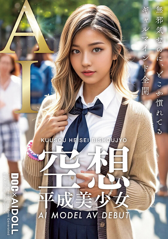 【中出し】 空想平成美少女 AI MODEL AV DEBUT 『FA...