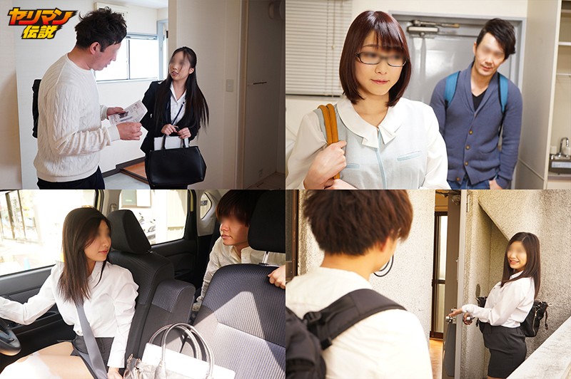 【中出し】 不動産屋の女子社員と内見中の物件でティッシュが無いから生中...